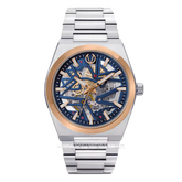 CHRIST VERRA LUXERNO CV 110819G-14 BLU Silver Dial Blue Stainless Steel